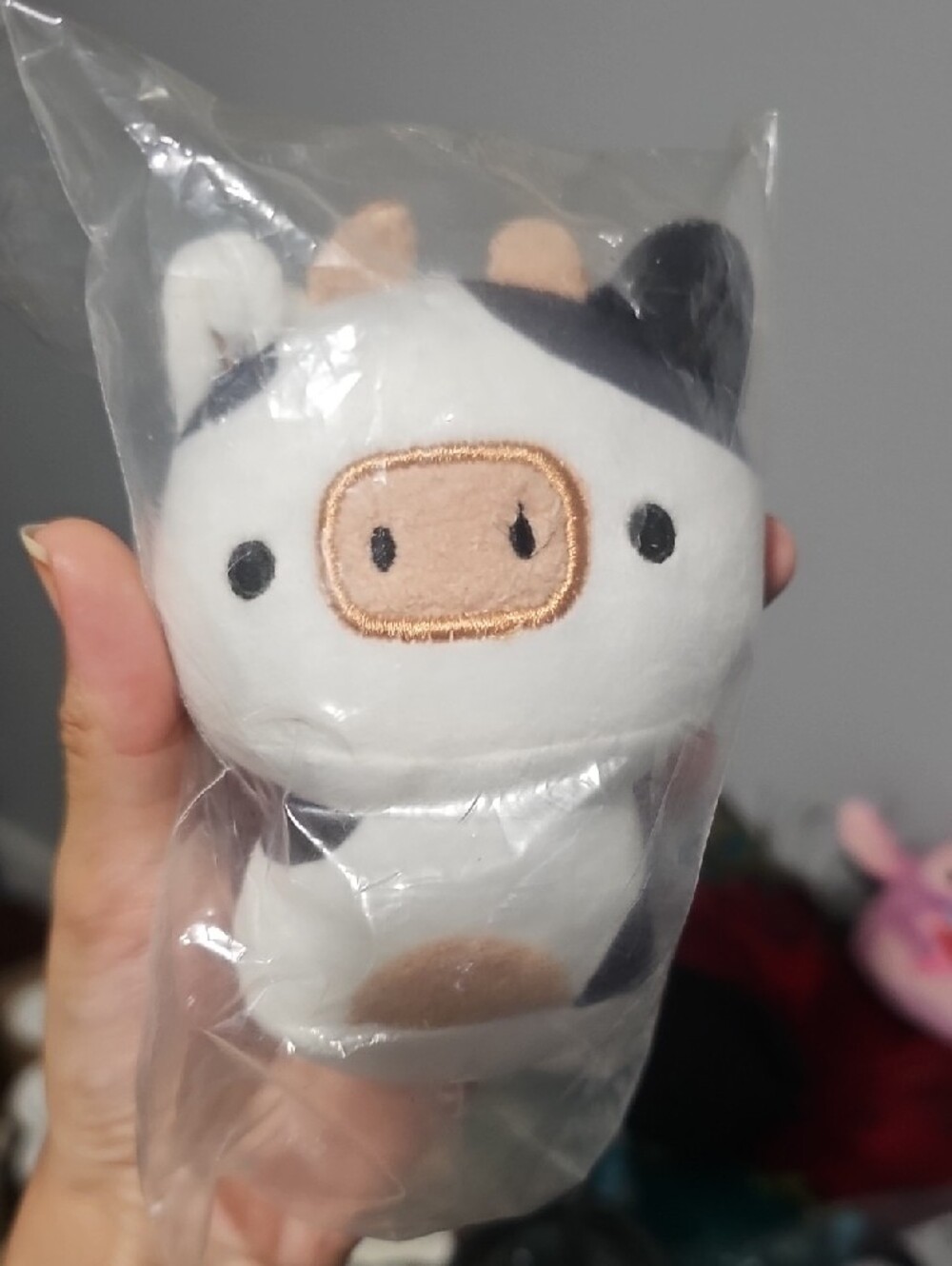 Plush Small 5 Inches Tall Mewaii Cow